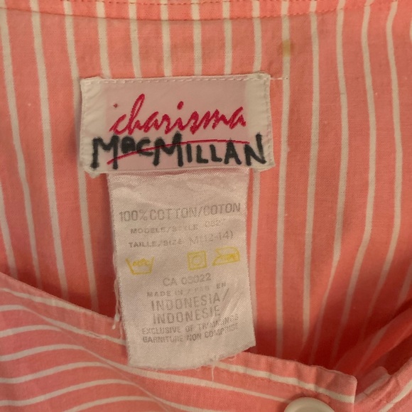 Vintage stripped shirt dress - Picture 6 of 6